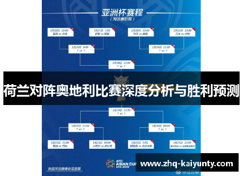 荷兰对阵奥地利比赛深度分析与胜利预测